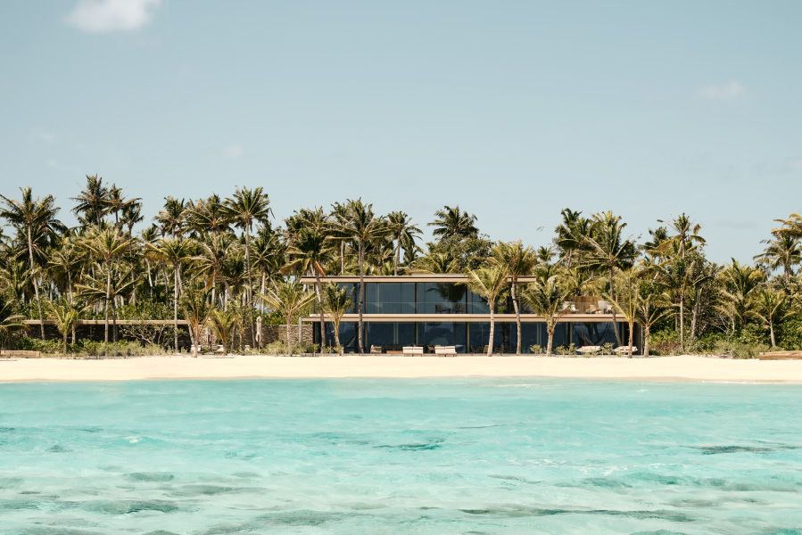 View of the Beach House at Patina Maldives