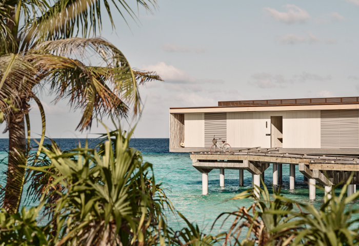 Luxury overwater villas at Patina Maldives