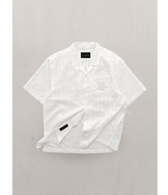 Stampd Patina Embroidered Button Down Tee.