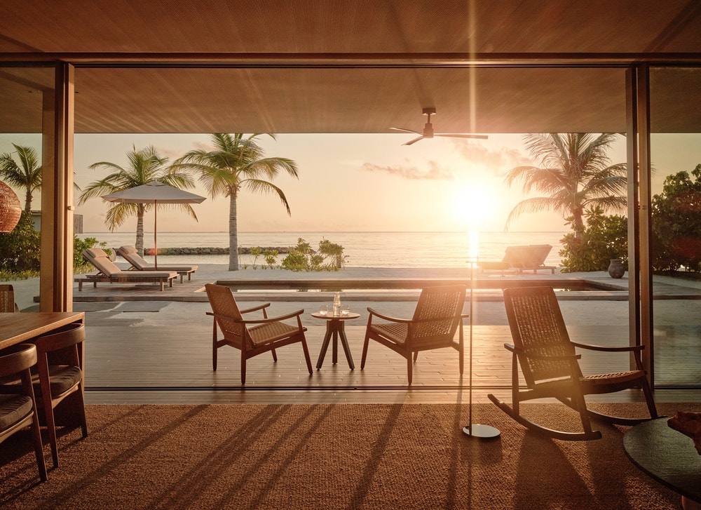 Two Bedroom Sunset Beach Pool Villa at Patina Maldives, Fari Islands