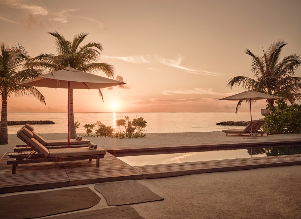 One Bedroom Sunset Beach Pool Villa at Patina Maldives, Fari Islands