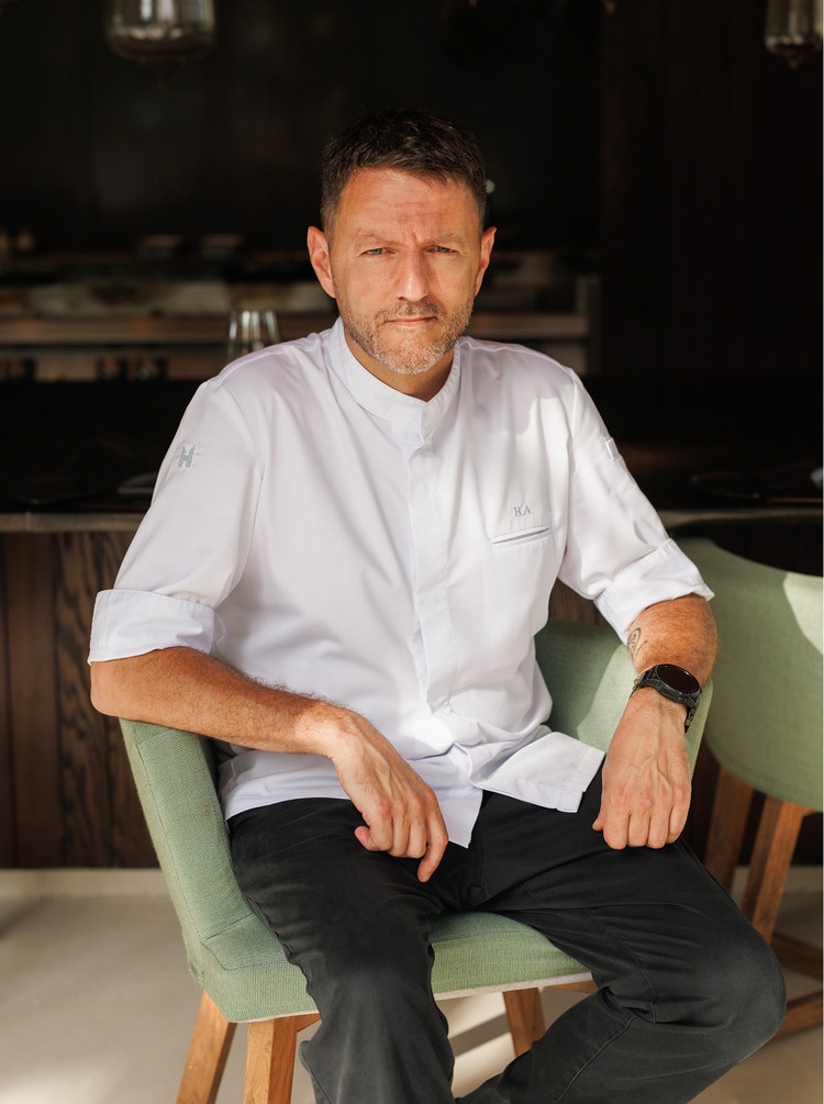 Chef Beñat Alonso, Culinary Director at Patina Maldives