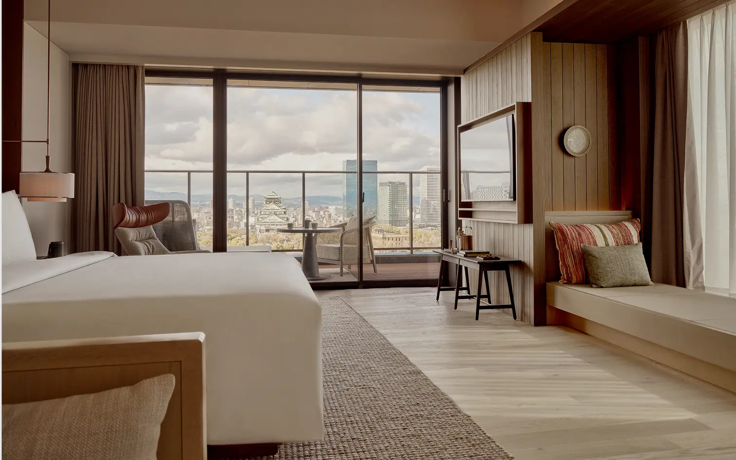 Interior view of Junior Suite at Patina Osaka.