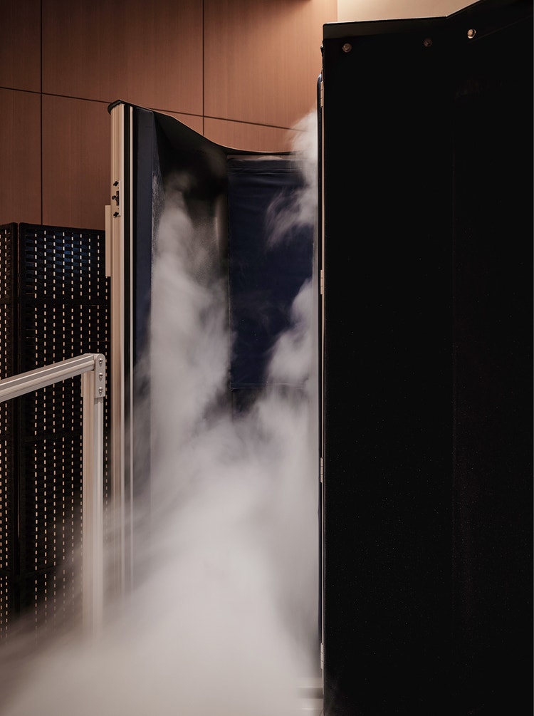 Cryotherapy Pod at Patina Osaka.